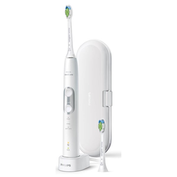 Philips Sonicare ProtectiveClean 6100 Electric Toothbrush with Travel Case - White