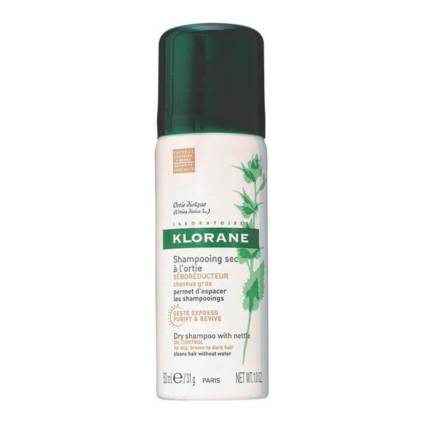KLORANE Dry shampoo with nettle - dark hair 1 oz