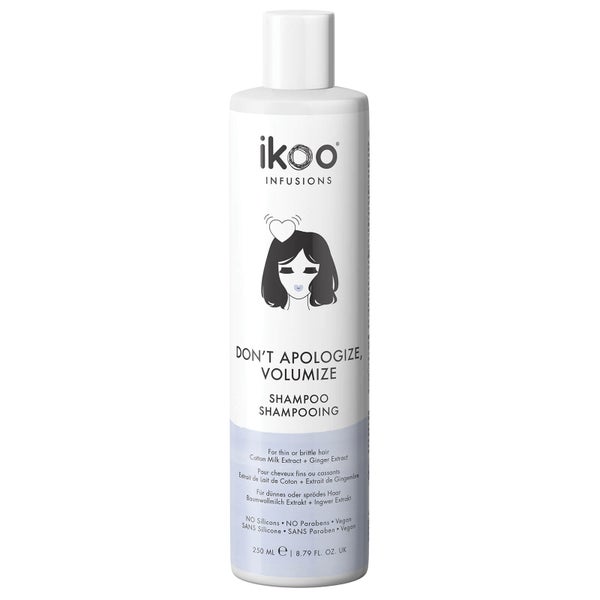 ikoo Shampoo - Don't Apologize, Volumize 250ml