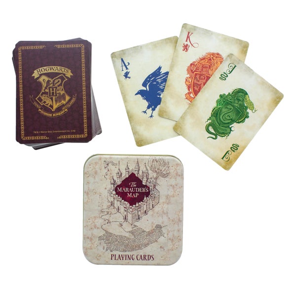 Harry Potter Marauders Map Playing Cards