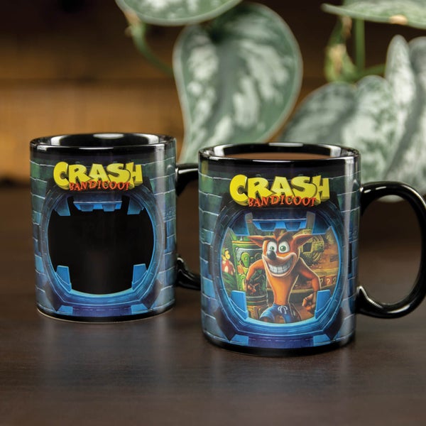 Crash Bandicoot Tasse mit Farbwechsel