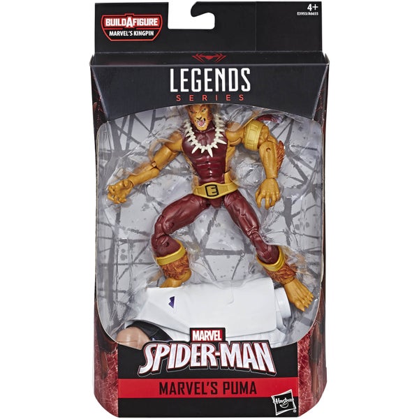 Hasbro Marvel Legends Series Spider-Man 6 Inch Puma Figure