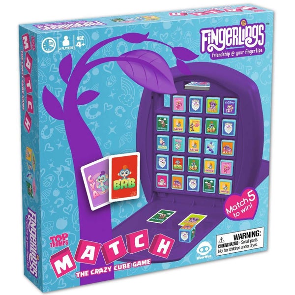 Top Trumps Match Board Game - Fingerlings Edition