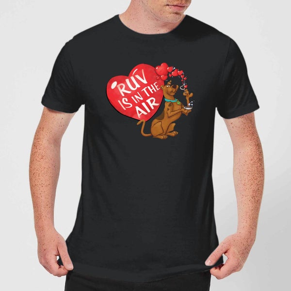 Scooby Doo Ruv Is In The Air Men's T-Shirt - Black