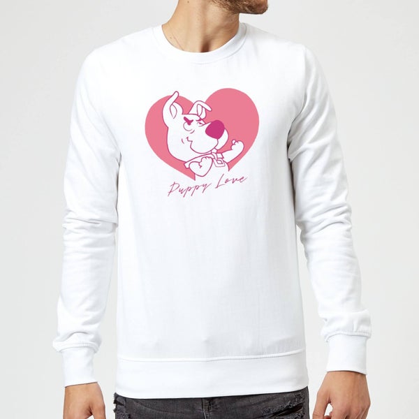 Scooby Doo Puppy Love Sweatshirt - White