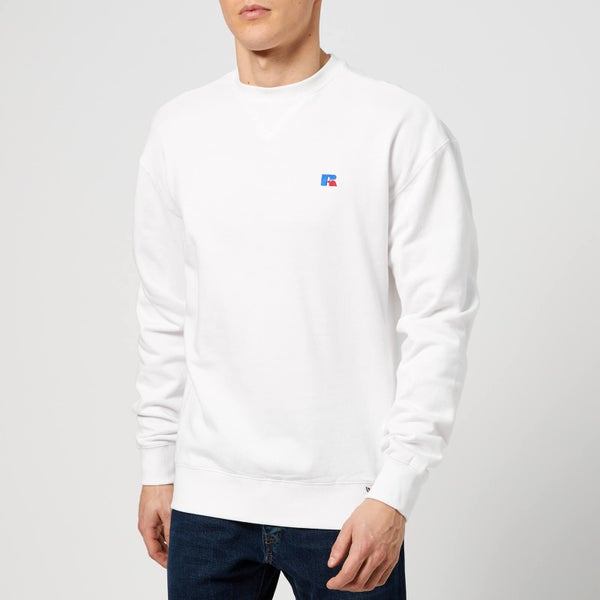 Russell Athletic Men's Frank Embroidered Sweatshirt - White