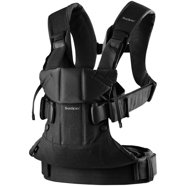 BABYBJÖRN One Cotton Baby Carrier - Black