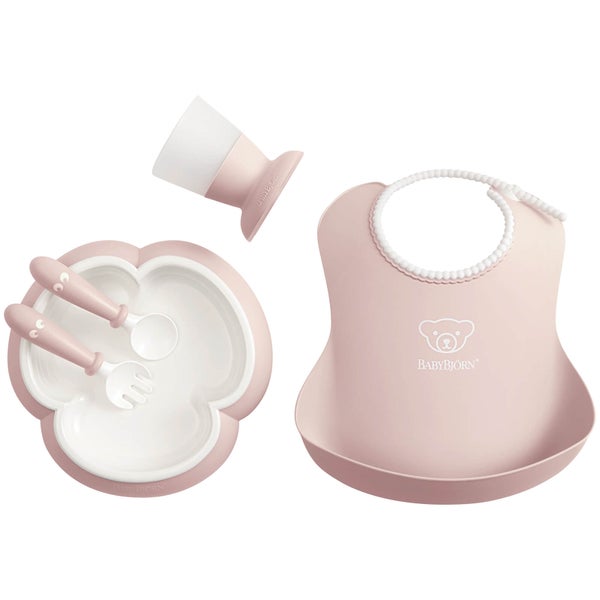 BABYBJÖRN Baby Dinner Set - Powder Pink