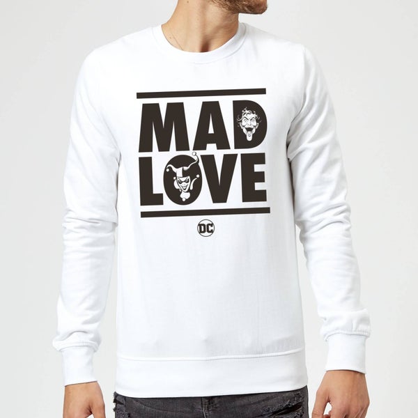 Batman Mad Love Sweatshirt - White