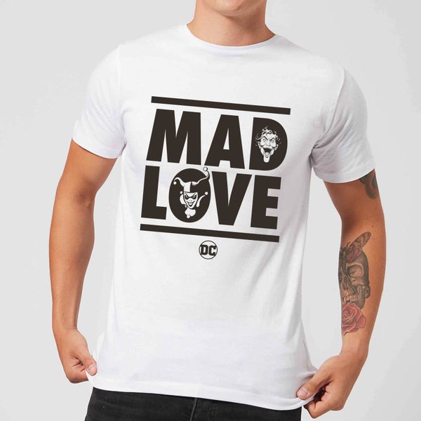 Batman Mad Love Men's T-Shirt - White