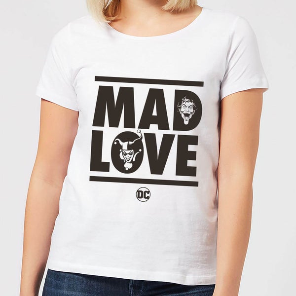 Batman Mad Love Women's T-Shirt - White