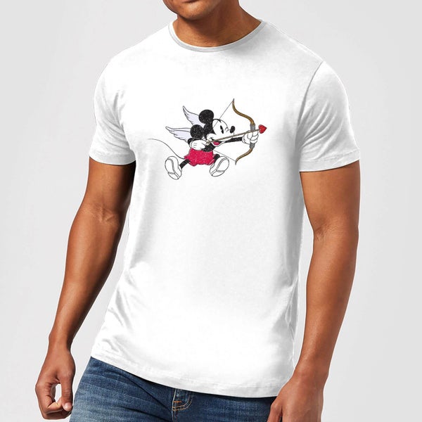 Disney Mickey Cupid Men's T-Shirt - White