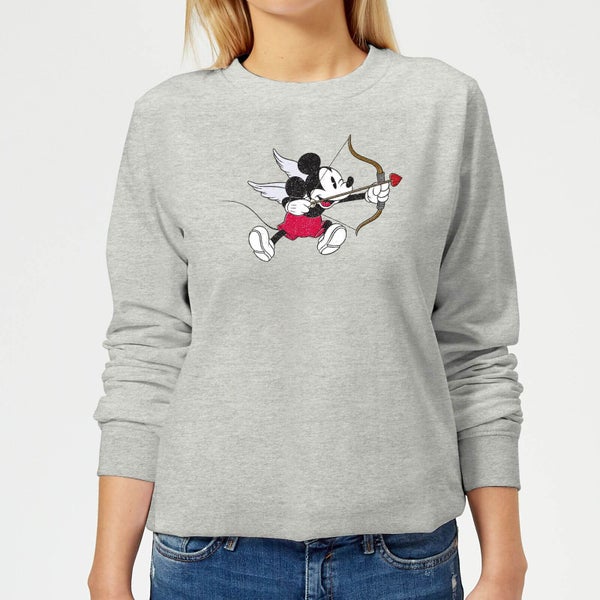 Disney Mickey Cupid Women's Sweatshirt - Grey