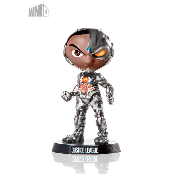 PVC Figur Iron Studios Justice League Mini Co. Cyborg 13 cm