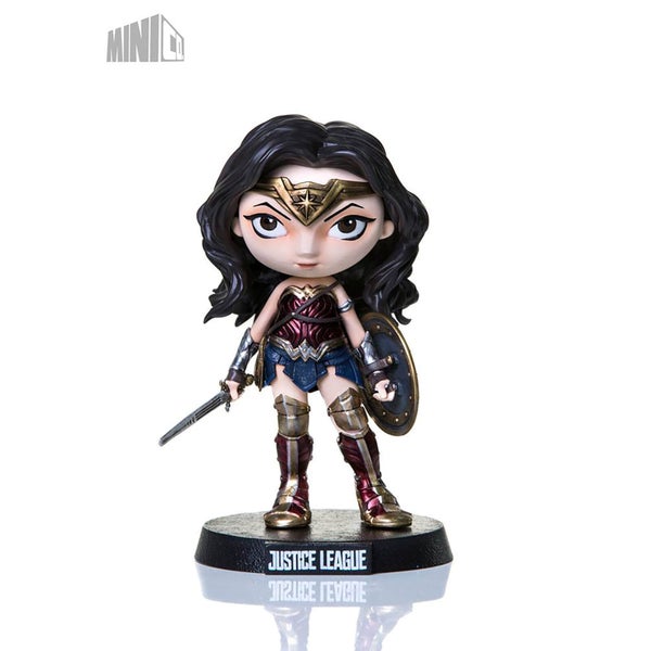 Iron Studios Justice League Mini Co. PVC-Figur Wonder Woman, 13 cm
