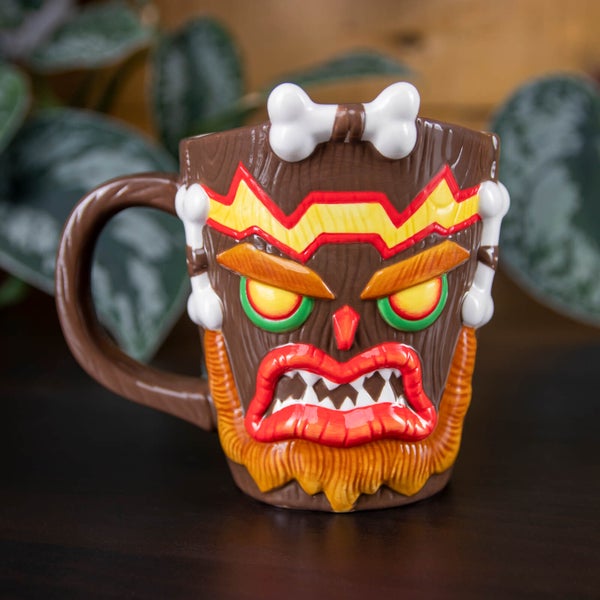 Crash Bandicoot Uka Uka Formige Tasse