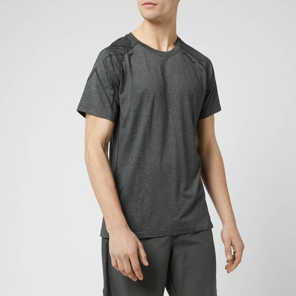 2XU Men's XCTRL Short Sleeve T-Shirt - Charcoal