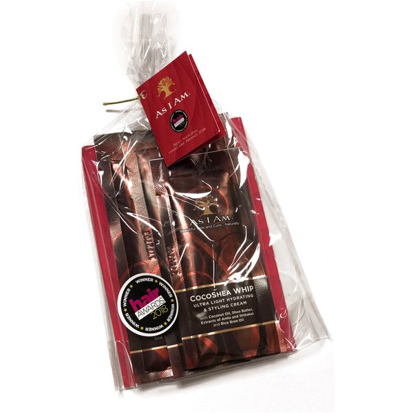 As I Am Shampoo, Conditioner, Treatment and Styling Cream Set (Free Gift)