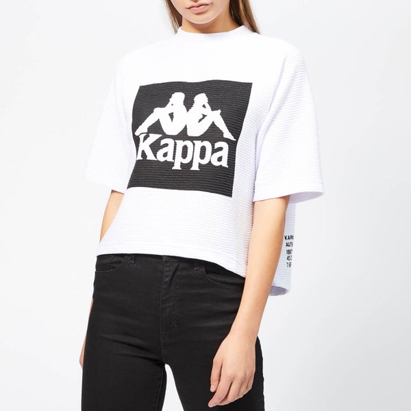 Kappa Women's Authentic Bawi Short Sleeve T-Shirt - White