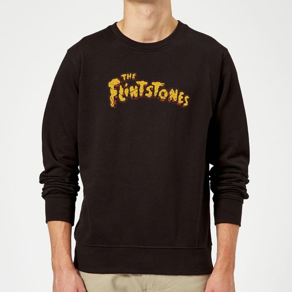 The Flintstones Logo Sweatshirt - Black