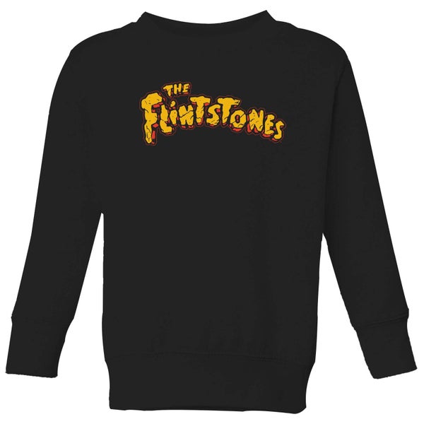 The Flintstones Logo Kids' Sweatshirt - Black