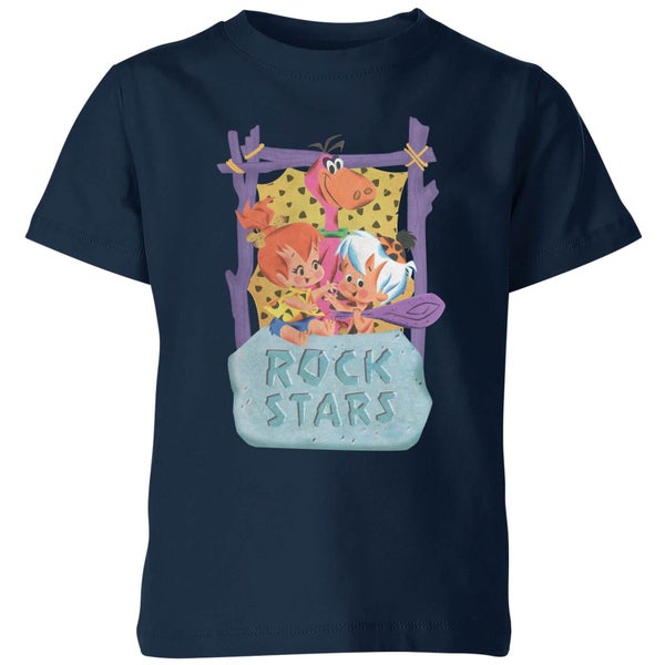 The Flintstones Rock Stars Kids' T-Shirt - Navy