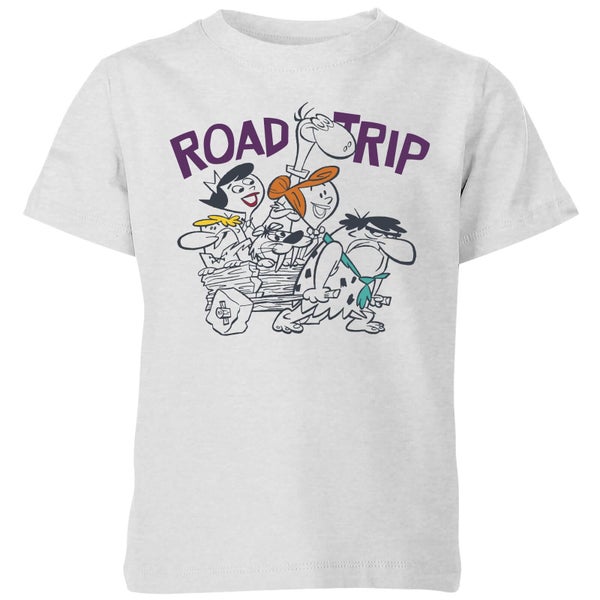 The Flintstones Road Trip Kids' T-Shirt - Grey