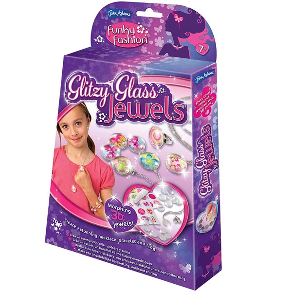 John Adams Glitzy Glass Jewels