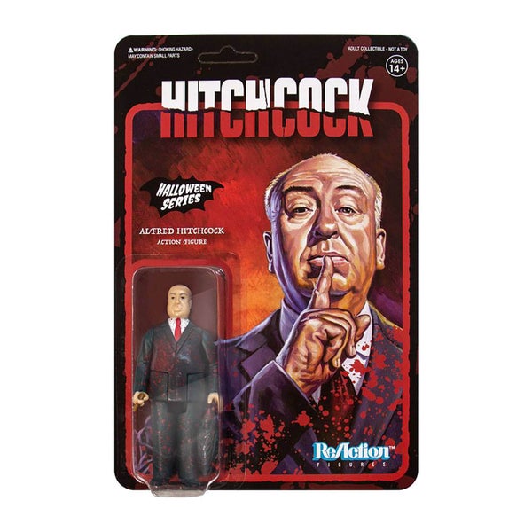 Super7 Alfred Hitchcock ReAction Figure - Hitchcock Blood Splatter