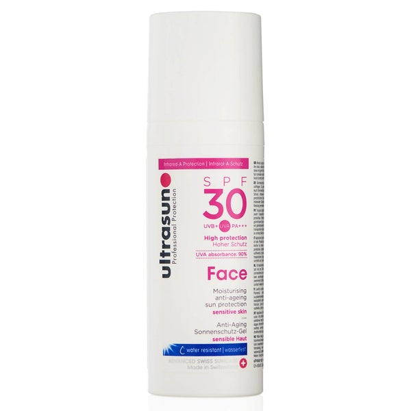 لوشن الوجه المضاد للشيخوخة من Ultrasun بعامل الوقاية من الشمس 30 بحجم 50 مل