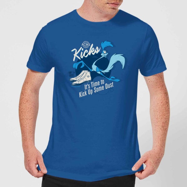 Looney Tunes ACME Kicks Men's T-Shirt - Royal Blue