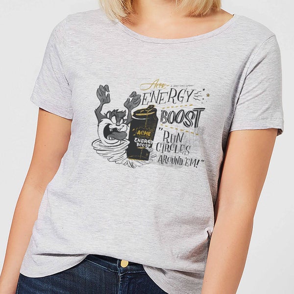 Looney Tunes ACME Energy Boost Women's T-Shirt - Grey