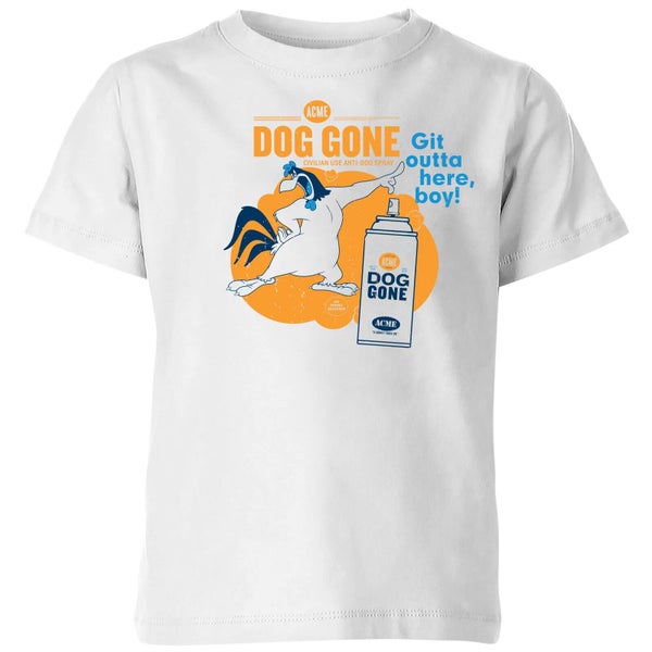 Looney Tunes ACME Dog Gone Kids' T-Shirt - White