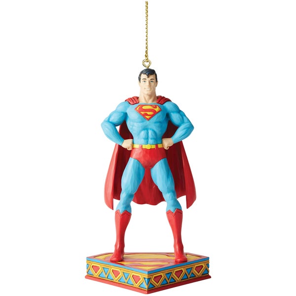 DC Comics by Jim Shore Superman Hanging Ornament 11.0cm