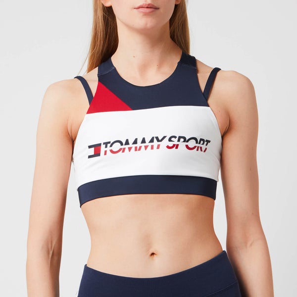 Tommy Hilfiger Sport Women's 2-in-1 Sports Bra - Sport Navy