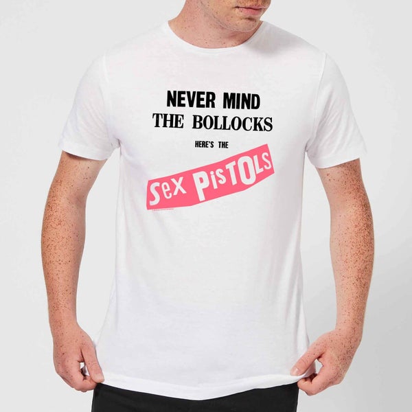 Sex Pistols Never Mind The B*llocks Men's T-Shirt - White