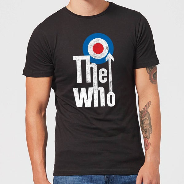 The Who Target Logo Men's T-Shirt - Black