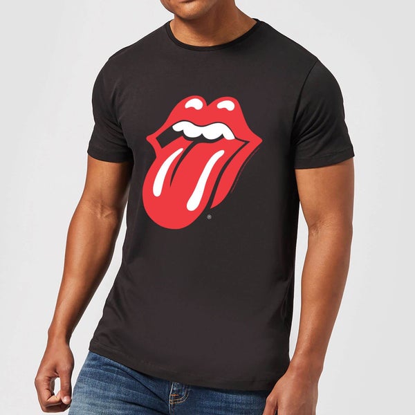 Rolling Stones Classic Tongue Men's T-Shirt - Black