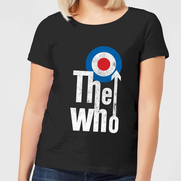 The Who Target Logo Women's T-Shirt - Black