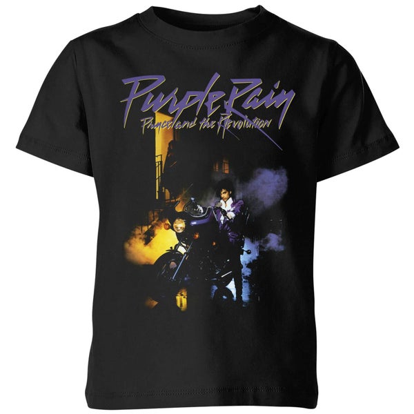 Prince Purple Rain Kids' T-Shirt - Black