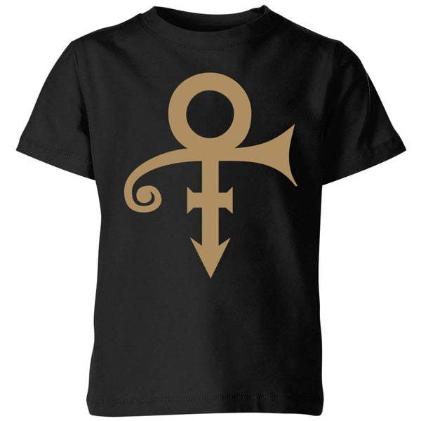 Prince Love Symbol Bright Kids' T-Shirt - Black