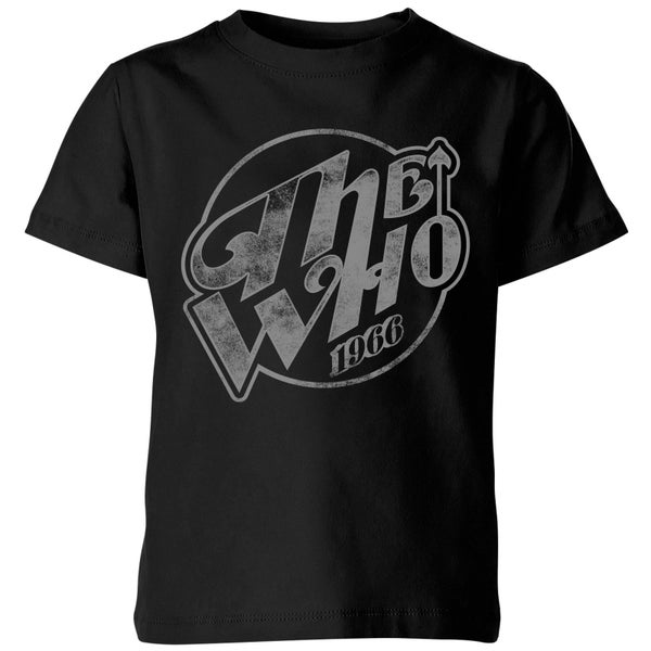 The Who 1966 Kinder T-Shirt - Schwarz