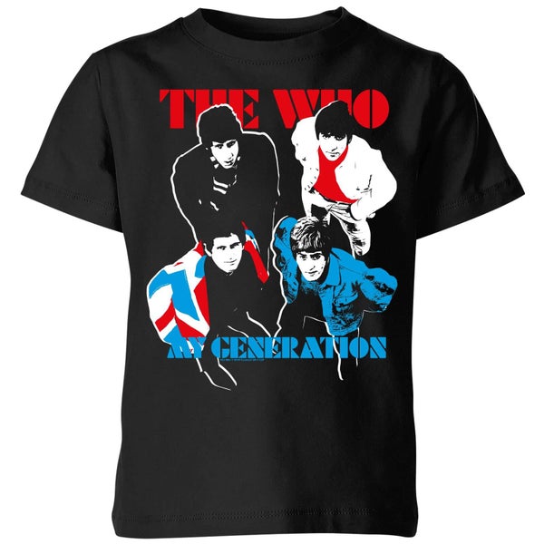 The Who My Generation Kids' T-Shirt - Black