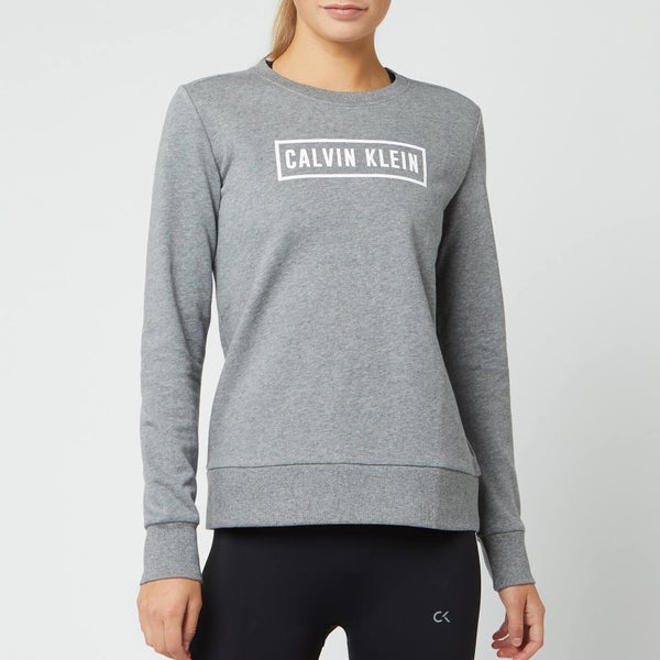 Calvin Klein Performance Women's Pullover Sweatshirt - Medium Grey Heather