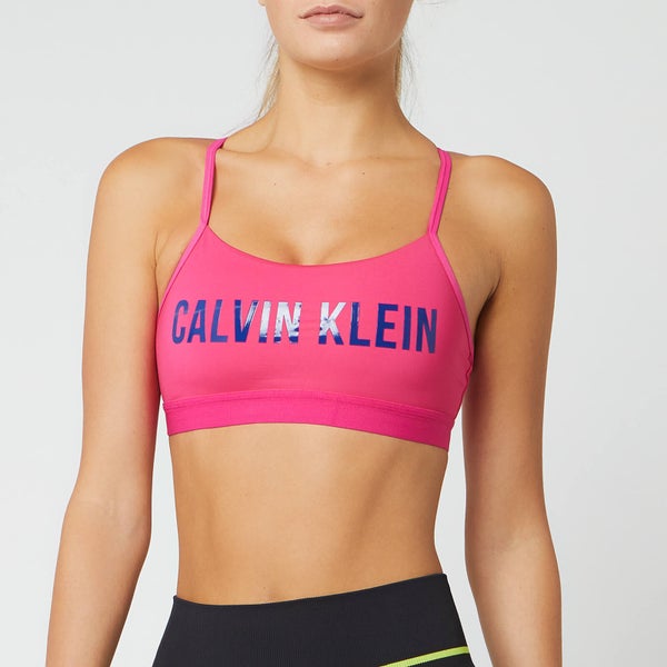 Calvin Klein Performance Women's Low Support Sport Bra - Cabaret