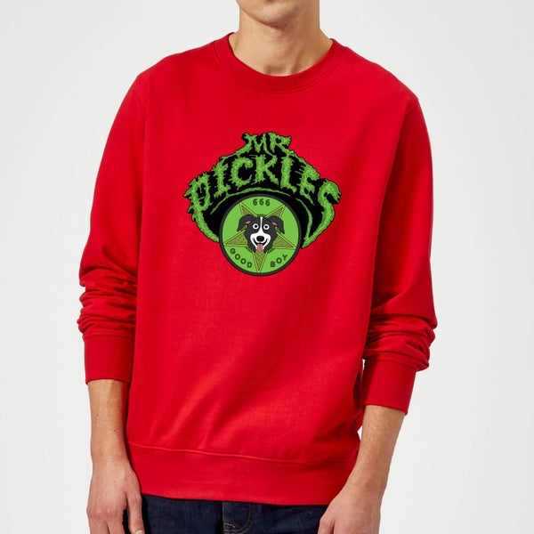 Mr Pickles Logo Sweatshirt - Red