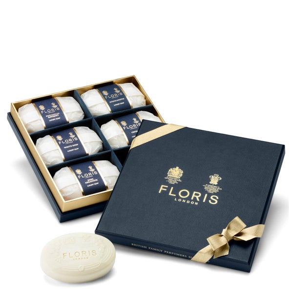 Floris London Luxury Soap Collection 6 x 100g