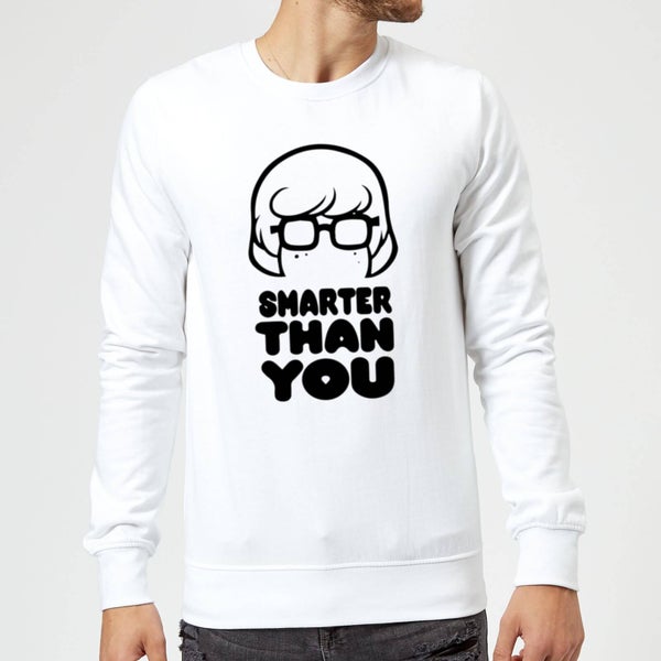 Scooby Doo Smarter Than You Sweatshirt - White