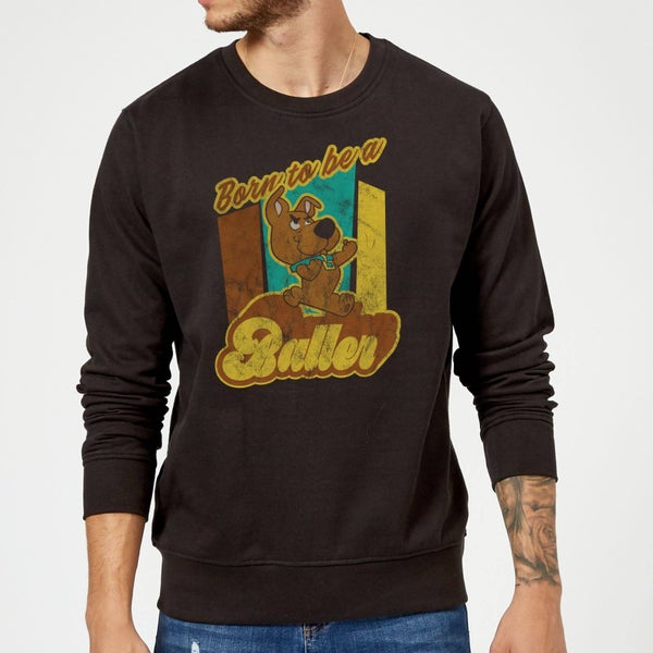 Scooby Doo Born To Be A Baller Sweatshirt - Black