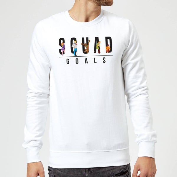 Scooby Doo Squad Goals Sweatshirt - White